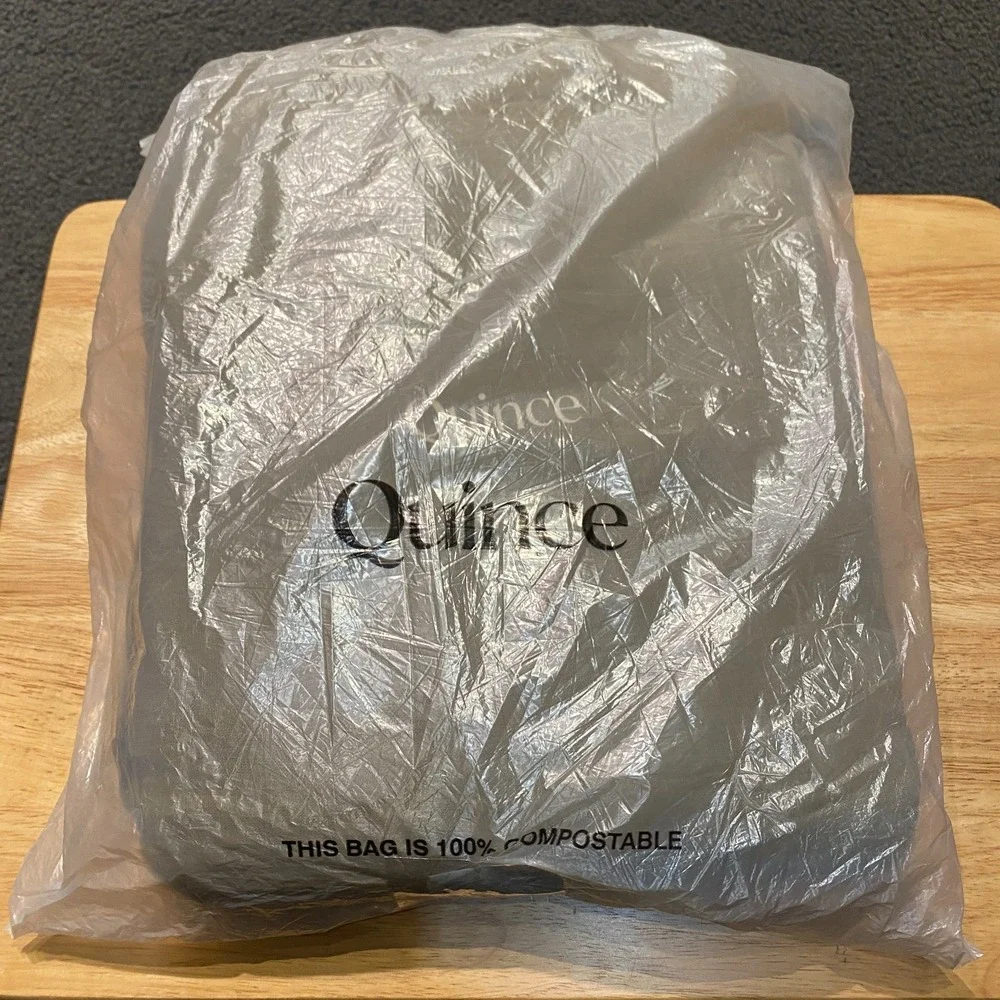 Quince European Linen Duvet Full/Queen Size Aloe Green NO SHAMS INCLUDED
